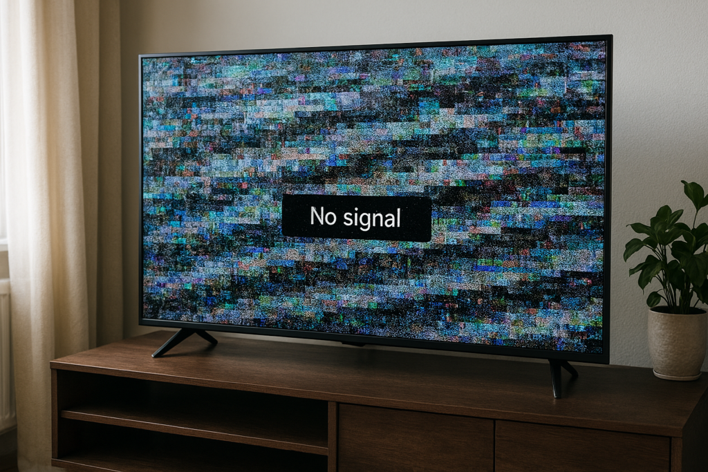 zanik sygnału tv
